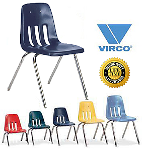 Classroom Chair Virco 9000 Series 16"SEAT HEIGHT COLOR OPTIONS AVAILABLE 9016