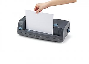 GBC® 3230ST Electric Punch/Stapler, 2 - 3 Holes, Adjustable Centers, 24 Sheets 03109