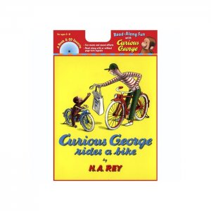  Carry Along Book & CD, Curious George Rides a Bike  9780618689460