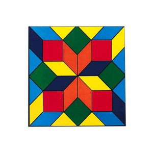  Intermediate Pattern Block Design Cards LER-0264