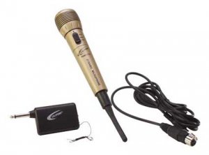 VHF Wireless Microphone, Transmitter and Receiver PAMR-115