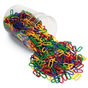 Link ‘N’ Learn® Links in a Bucket, Set of 500 LER 0257