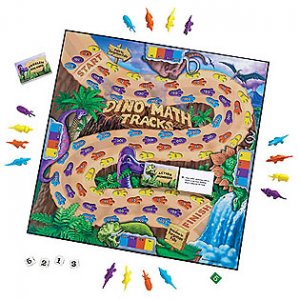 Dino Math Tracks® Place-Value Game LER 0712