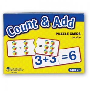 Count and Add Puzzle Cards LER 1580