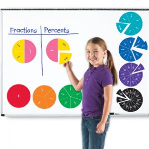 Double-Sided Magnetic Fraction Circles LER 1616