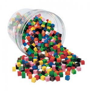 Centimeter Cubes, Set of 500 LER 2076