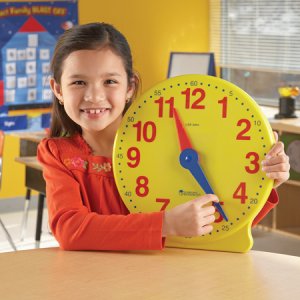 Big Time™ Learning Clock®, 12-Hour Demonstration Clock LER 2094