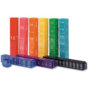 Fraction Tower® Cubes: Equivalency Set LER-2509