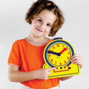 Primary Time Teacher™ Junior 12-Hour Learning Clock® LER 2994