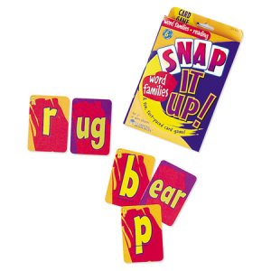 Snap It Up!® Card Games—Phonics & Reading: Word Families Item # LER 3043 