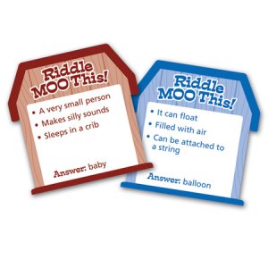 Riddle Moo This™ - A Silly Riddle Word Game Item # LER 3772 
