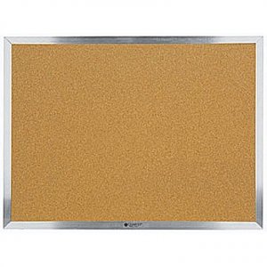 Quartet® Cork Board with Aluminum Frame, 24" x x 36" QTR-872436