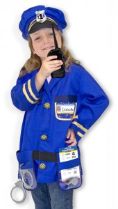 Police Officer Role Play Costume Set  3 - 6 years  MD-4835