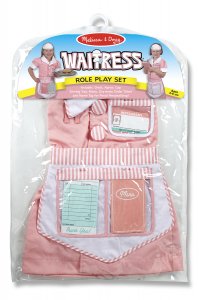 Waitress Role Play Costume Set  3 - 6 years MD-4787