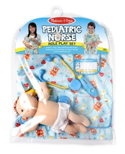 Pediatric Nurse Role Play Costume Set 3 - 6 years MD-8519