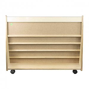 Primary Book Rack with castors S324