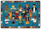 Welcome In Many Languages Mat 3' x 4' [1517A]