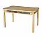Natural Wood Two Seat Student Desk with 15" Hardwood legs HPL1848DSK14