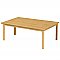 PREMIUM SOLID MAPLE WOOD TABLE, 30" X 48"  RECTANGLE, LEGS HEIGHT OPTIONS  ALC1903