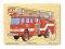 Fire Truck Peg Puzzle  D54- 1 