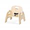Easy Serve Feeding Chair, 7" Seat Height, Birch 4707047