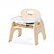 Easy Serve Feeding Chair, 9" Seat Height, Birch 4709047
