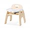 Easy Serve Feeding Chair, 11" Seat Height, Birch 4701047