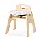 Easy Serve Feeding Chair, 13" Seat Height, Birch 4703047