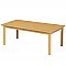 PREMIUM SOLID MAPLE WOOD TABLE, 24" X 48", RECTANGLE, MAPLE, LEGS HEIGHT OPTIONS ALC1902