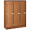 I.D. Systems 45" x 18" x 59" Triple Storage Locker with Doors 79005 B45