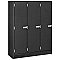 I.D. Systems 45" x 18" x 59" Triple Storage Locker with Doors 79005 B45