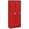 I.D. Systems 30" x 18" x 72"  Double Door Storage Locker with Two Shelves 79015 B30  Colors option