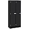 I.D. Systems 30" x 18" x 72"  Double Door Storage Locker with Two Shelves 79015 B30  Colors option