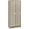 I.D. Systems 30" x 18" x 72"  Double Door Storage Locker with Two Shelves 79015 B30  Colors option