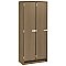 I.D. Systems 30" x 18" x 72"  Double Door Storage Locker with Two Shelves 79015 B30  Colors option