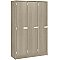I.D. Systems 45" x 18" x 72"H  Door Storage Locker with Two Shelves 79017 B45