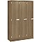 I.D. Systems 45" x 18" x 72"H  Door Storage Locker with Two Shelves 79017 B45