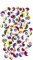  Wiggle Eyes - Round & Oval - 100 Pcs Assortments 3452-01 – Multi Color