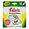 Crayola Fabric Markers, Fine Line, Set of 10 ITEM#  56-7919