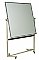 MAGNETIC LAUZONITE HIGH PERFORMANCE DOUBLE SURFACE REVERSIBLE WHITE BOARD SIZE:4' X 4' 5554848LZ
