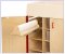 Birch Diaper Changer Combination Stairs on Left 5140JC