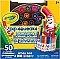 Crayola Telescoping Pip-Squeaks Marker Tower, Assorted Colors, 50/Set 58-8750