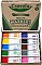Crayola Non Washable Fine Line Marker Bulk Classpack, 10 Colours, 200/Box 58-8210