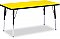 Activity Table 24" x 36" Rectangle Melamine Laminate table tops Adjustable Height COLOUR OPTION 6478JCT [ clone ]