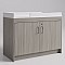 Infant Changing Table FULLY ASSEMBLED Shadow Elm Gray TM 8530A