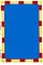 RECTANGLE PLAYPANEL 31 X 48 INCH Blue CF900-101B