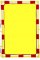 Rectangle PlayPanel 31 x 48 INCH Yellow CF900-101Y