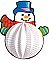 Pop-Its Dimensional Decoratives.Snowmen [CD120056]