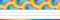 Desk Nameplates Stars with Rainbows [CD122004]
