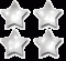Mini Incentive Chart Seals Self-adhesiveSilver Stars [CD2172]
